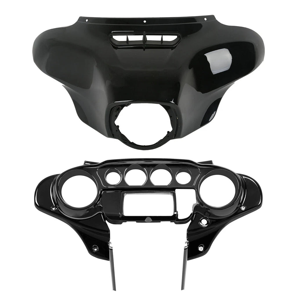 Batwing Outer & Inner Fairings for Harley Street Glide (2014–2024) - Vivid Black