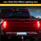 Tail Light Cover Trim for Dodge Ram 1500 2500 3500 (2019–2024)
