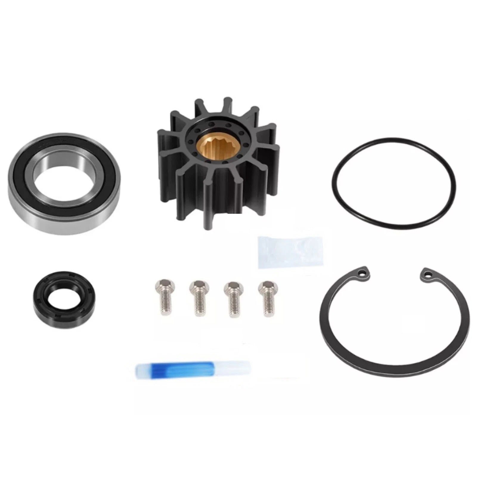 Water Pump Impeller Kit for Volvo Penta 3.0 4.3 5.0 5.7 8.1L (1999–2005) 09-5000