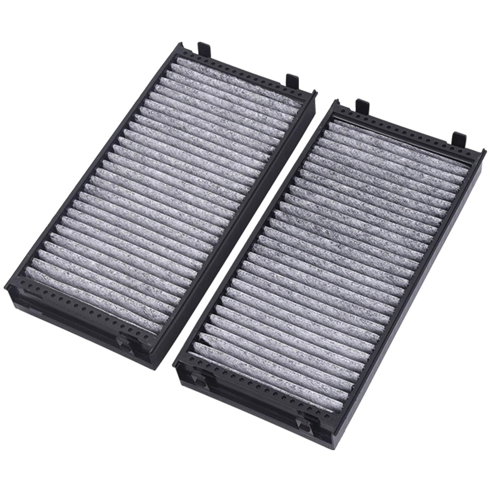 2Pcs Activated Carbon Cabin Air Filter for BMW X5 X6 (2007–2019)