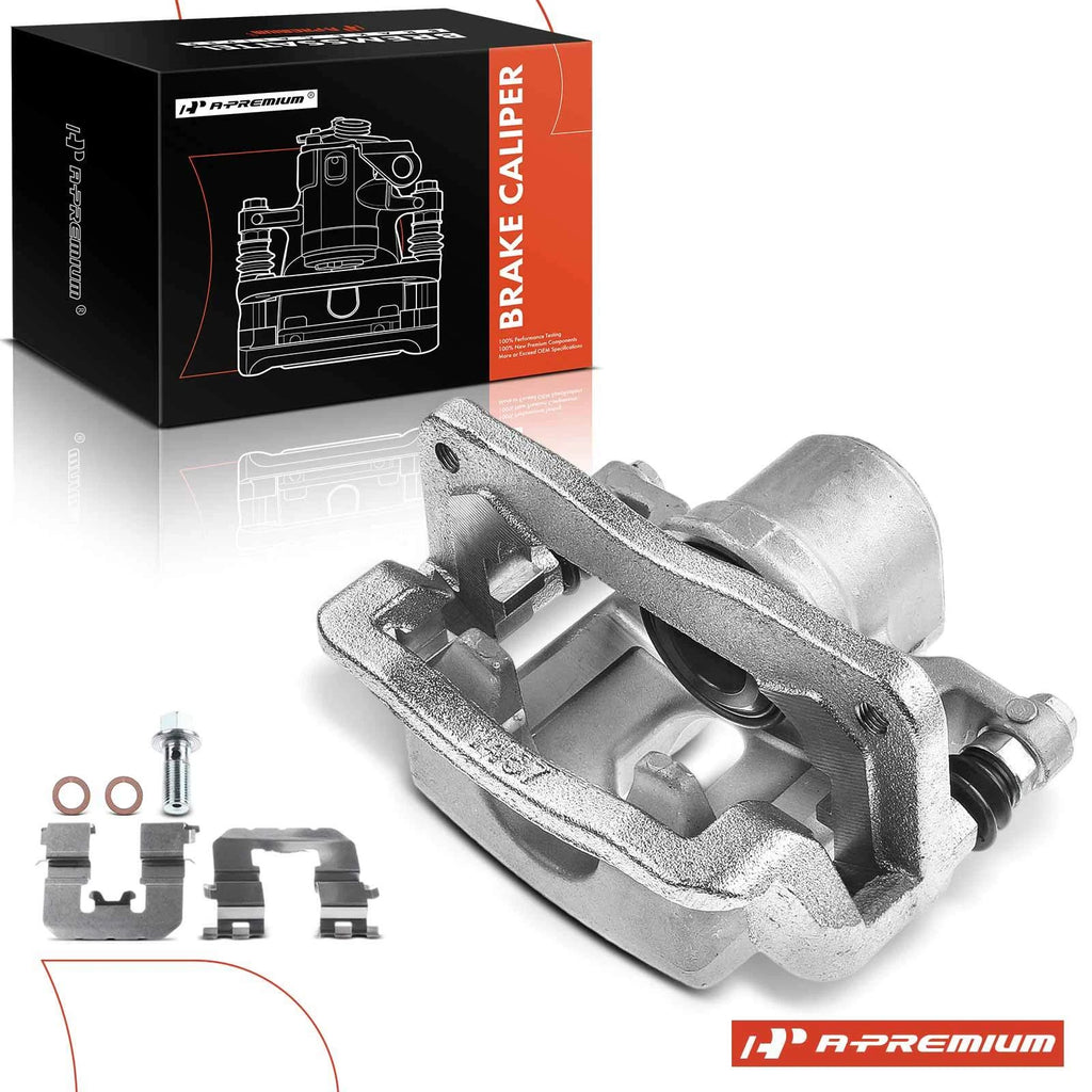 Rear Left Disc Brake Caliper with Bracket for Hyundai Santa Fe (2010–2012)