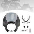 Headlight Fairing Windshield for XSR900 (2022–2025) Simulated Carbon Gray