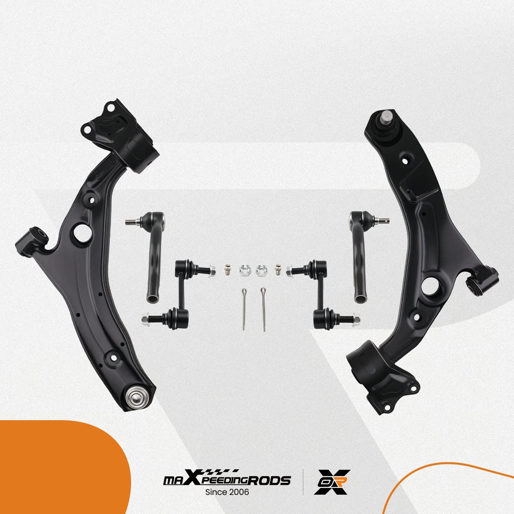 Set of 6 Front Lower Control Arm Stabilizer Bar Links for Ford Edge Lincoln MKX (2007–2014)