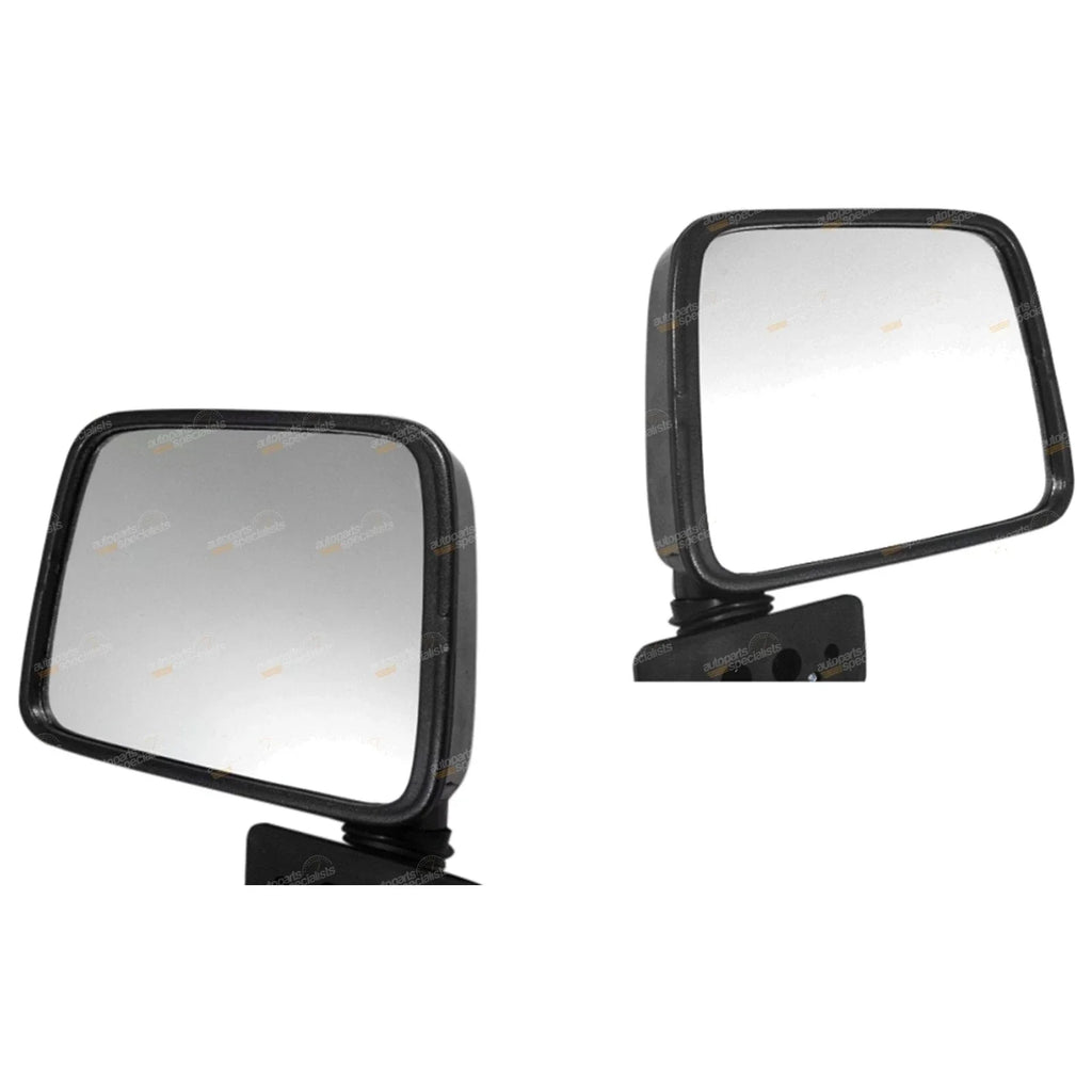 Pair Door Mirrors NEW for Nissan Patrol GQ Ford Maverick (1987 - 1997)