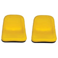 2X Yellow High Back Seat for John Deere Gator XUV 550, 620i, 850D