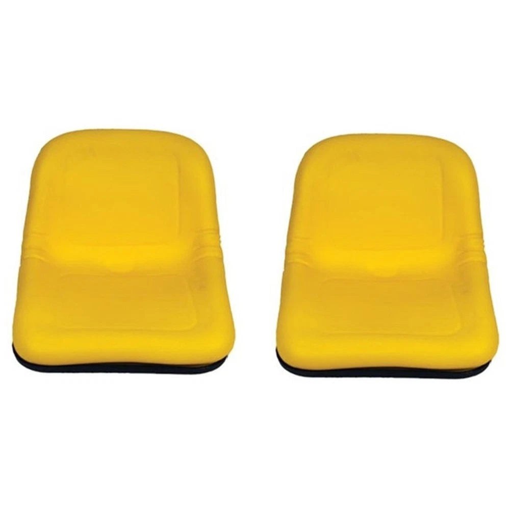 2X Yellow High Back Seat for John Deere Gator XUV 550, 620i, 850D
