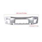 Split Front Bumper with Fog Light Holes for Nissan Titan (2004–2015)