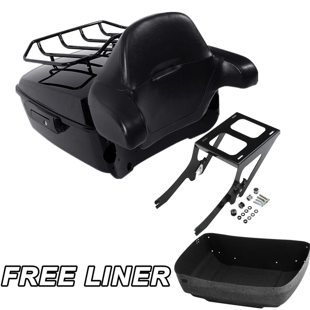 Trunk Mount Rack Pad for Harley Heritage Classic (2018–2023) Black