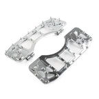CNC Front Floorboards for Harley Touring Dyna FLD (2014-2023) - Chrome Pair