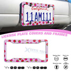 Universal License Plate Frame for Stainless Steel (2000-2020)