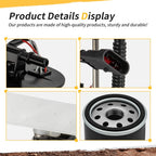 Fuel Pump + Oil Filter for Polaris PRO XD (2000–2023)