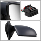 Powered Heated Puddle Light Side Mirror Right for VW Passat CC (2009–2012)