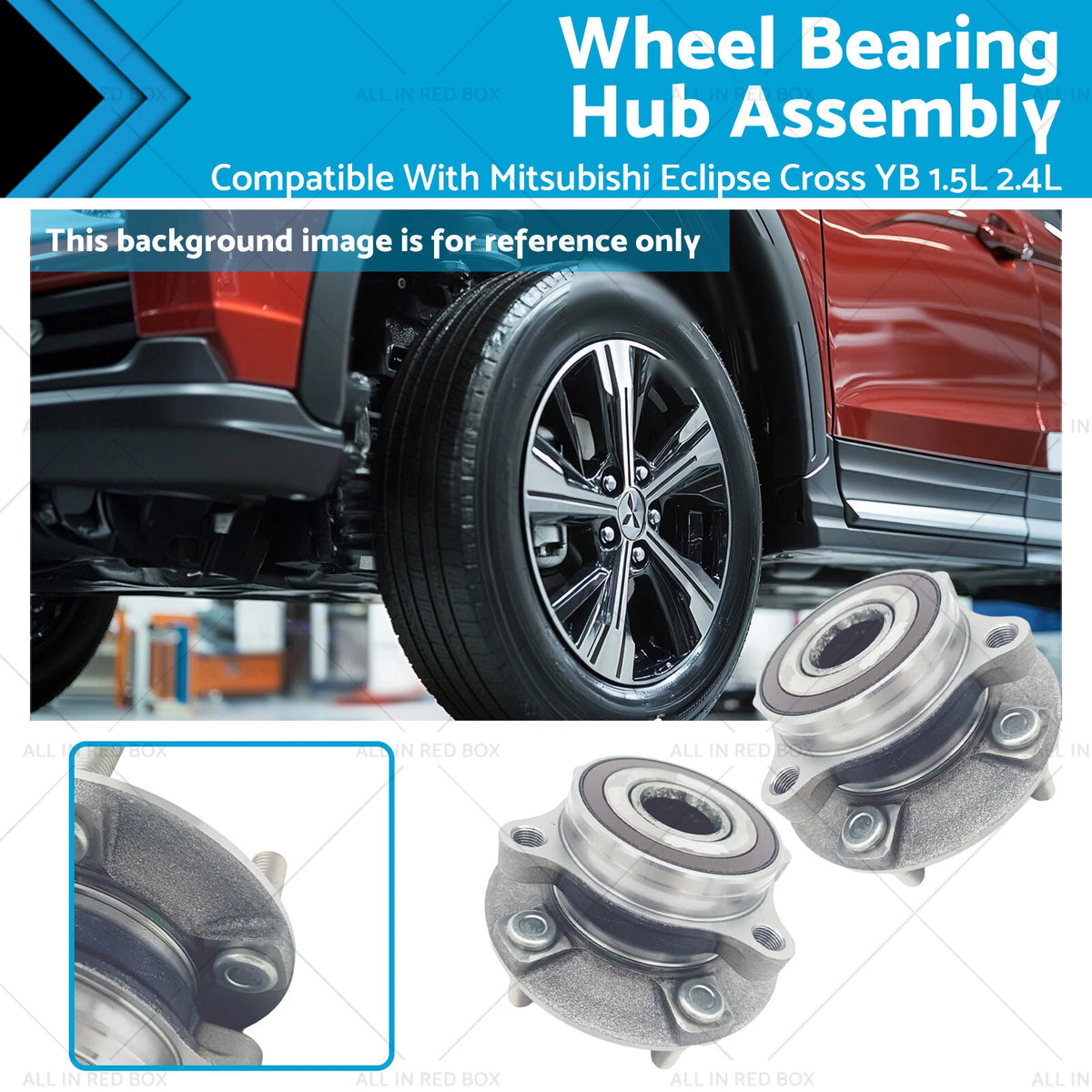 2X Wheel Bearing Hub Assembly for Mitsubishi Eclipse Cross (2018–2023)