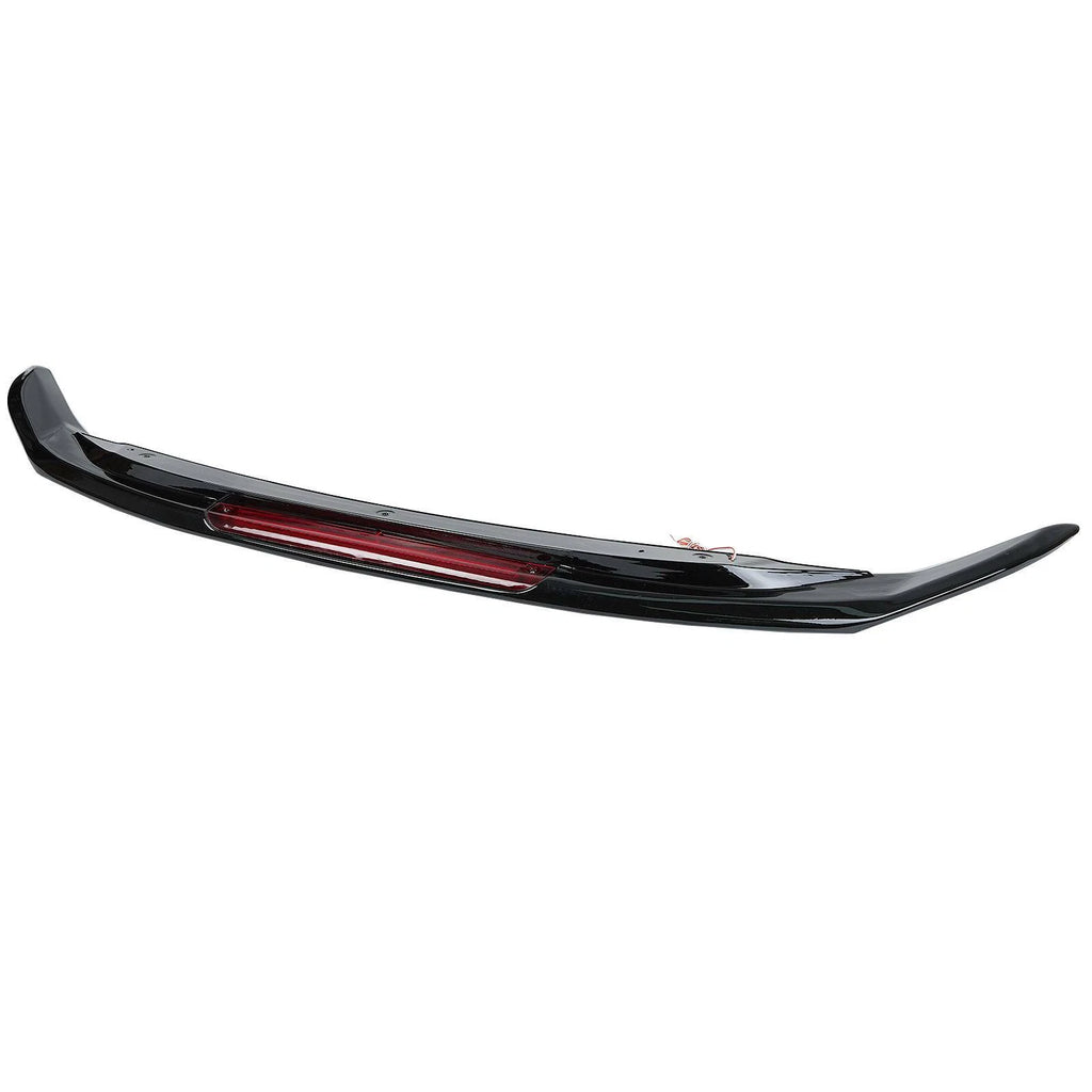 Glossy Black Rear Trunk Spoiler with Brake Light for Honda Civic 4DR Sedan (2016–2021)