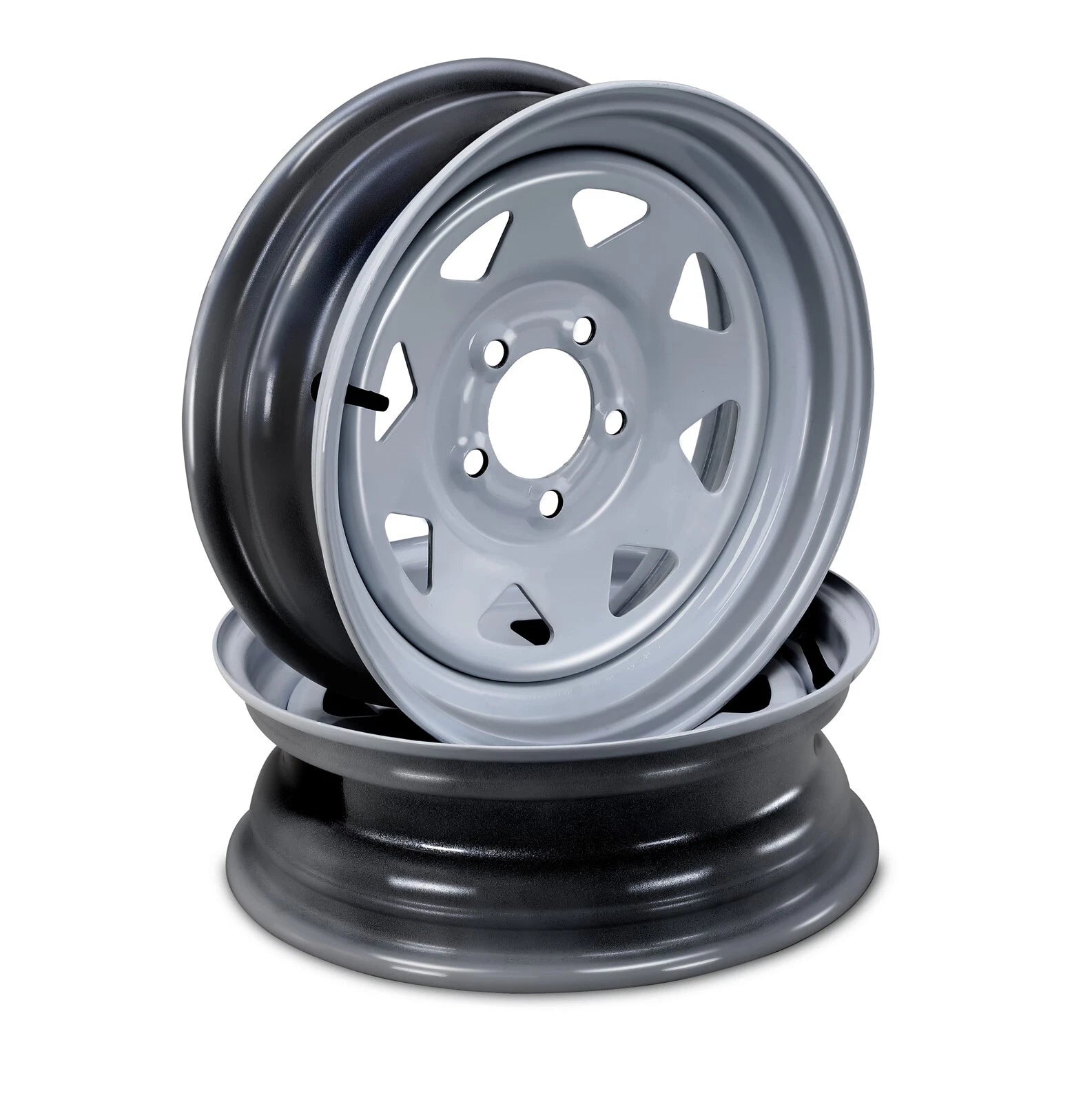 2 Free Country Trailer Tire Rims ST175/80D13 8-Ply 5 Lug x 4.5" (N/A)