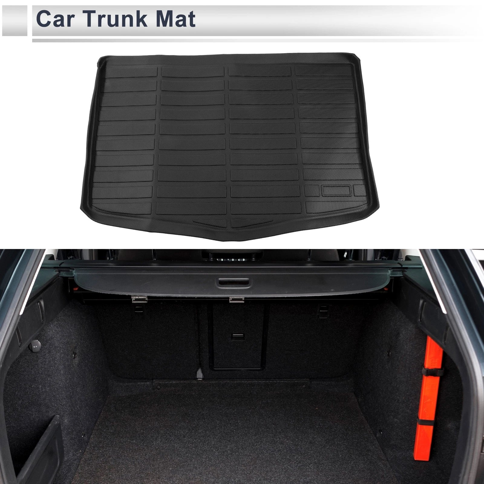 Cargo Liner Rear Trunk Mat for Nissan Rogue Sport (2017–2022) TPE