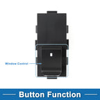 Front Power Window Switch for Chevrolet Silverado 1500 2500 3500 HD (No. 22895545)