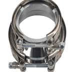 3" to 4" ID Steel Exhaust V-Band Adapter Flange Reducer W/ Clamp for