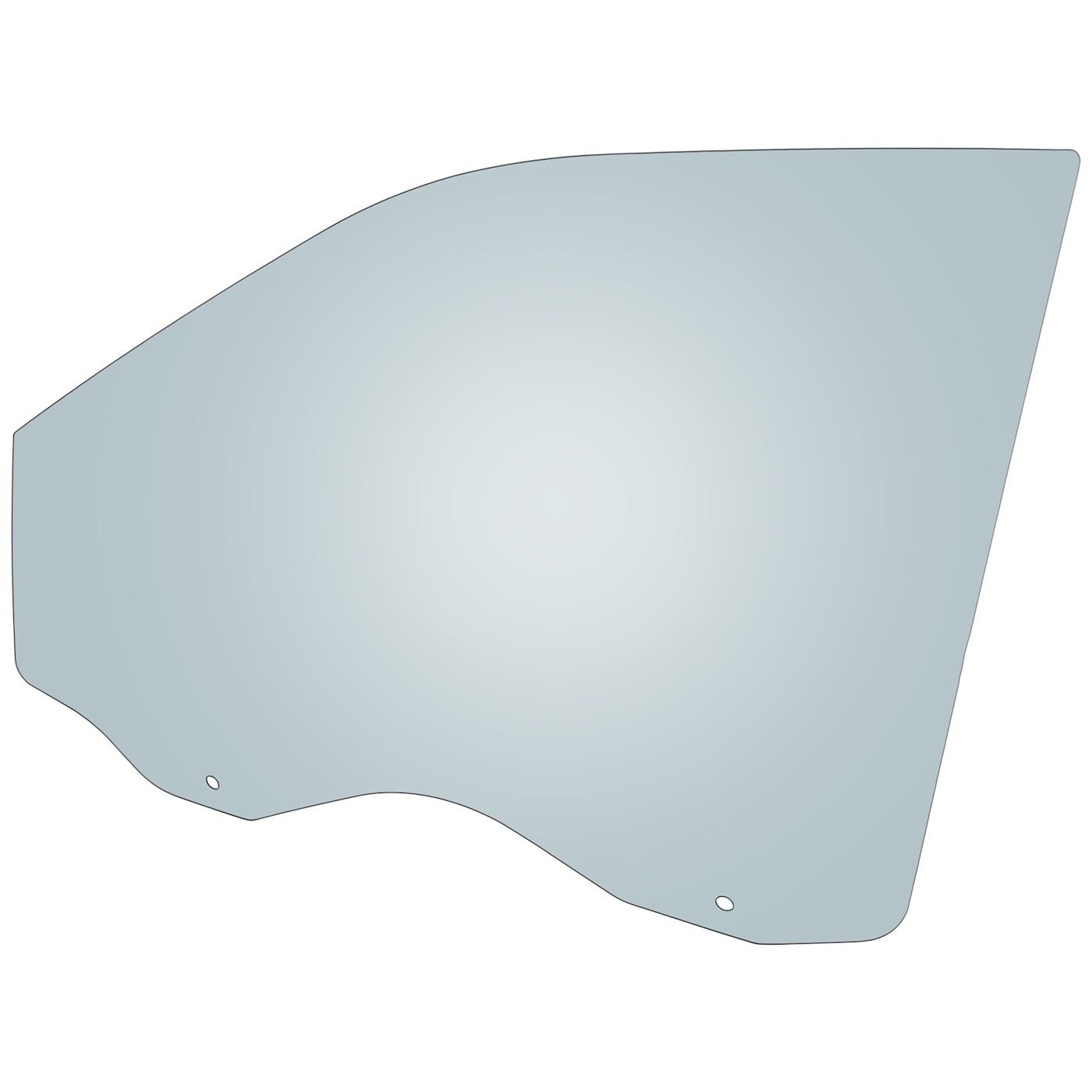 Front Driver Door Glass for Ford Expedition (2018–2024)