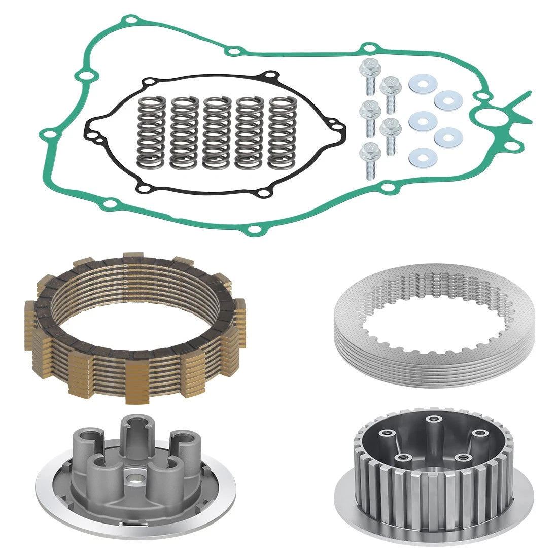 Complete Clutch Kit for Yamaha YZ125 (2005–2024)