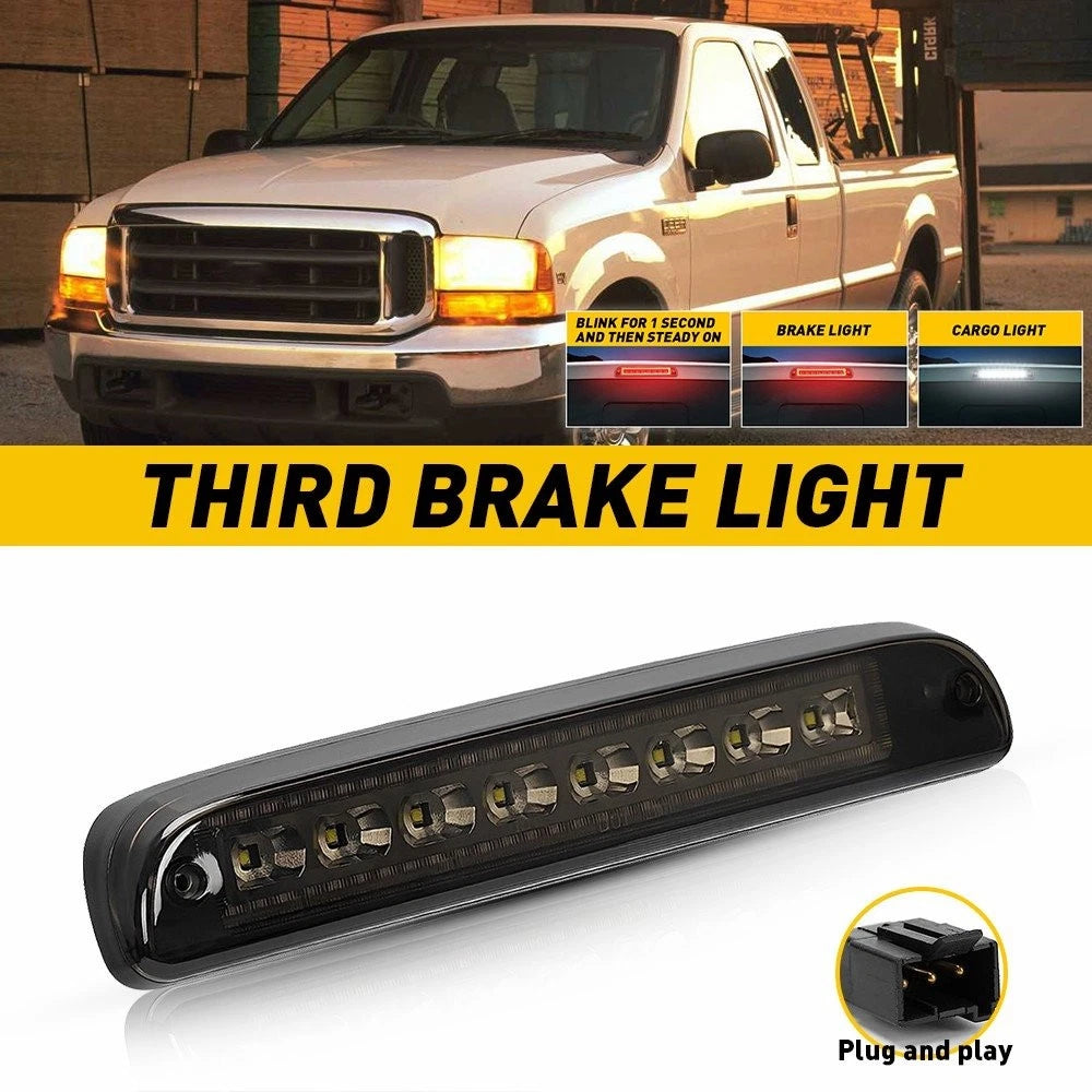 Smoked LED 3rd Third Brake Cargo Light for Ford F-250 Super Duty (1999–2016)