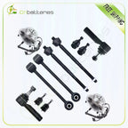 12PC Wheel Hub & Ball Joints Tie Rods Kit for Jeep Grand Cherokee & Commander