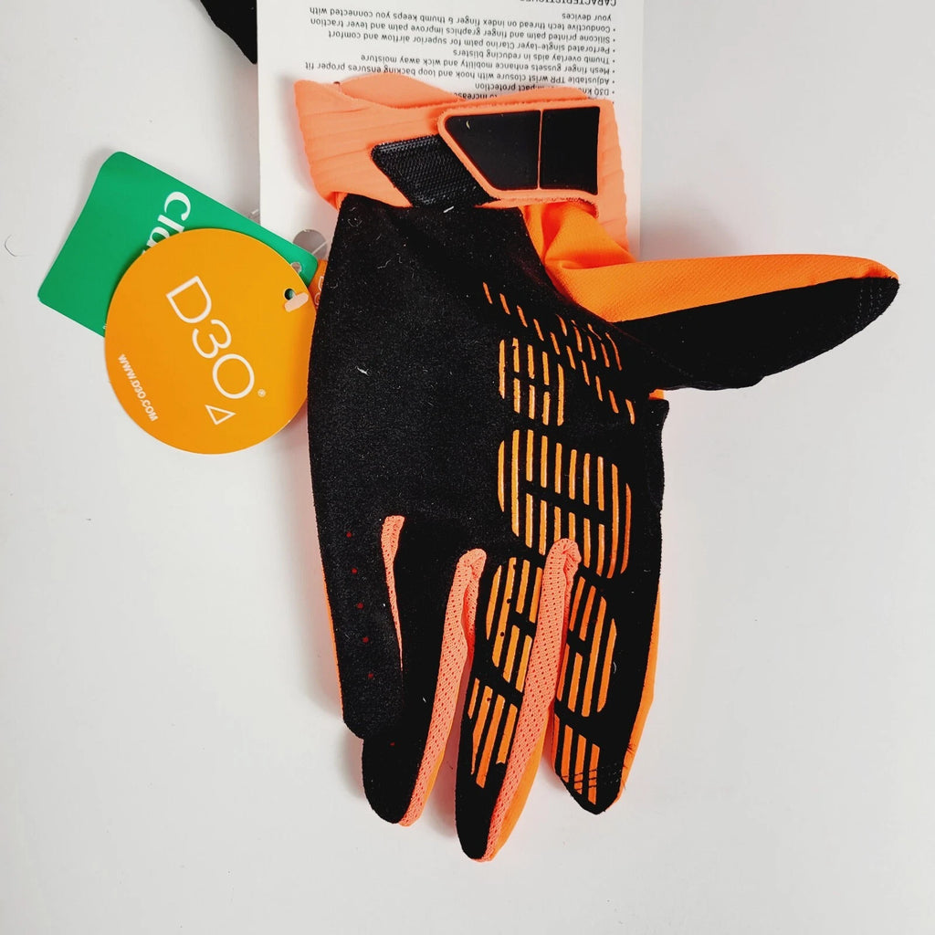 Cognito Gloves for MTB DH MX Off-Road (Size XL, Fluo Orange)