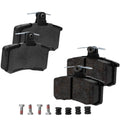 Set of 4 Rear NAO Brake Pads for Audi A4 Quattro, A6 Quattro