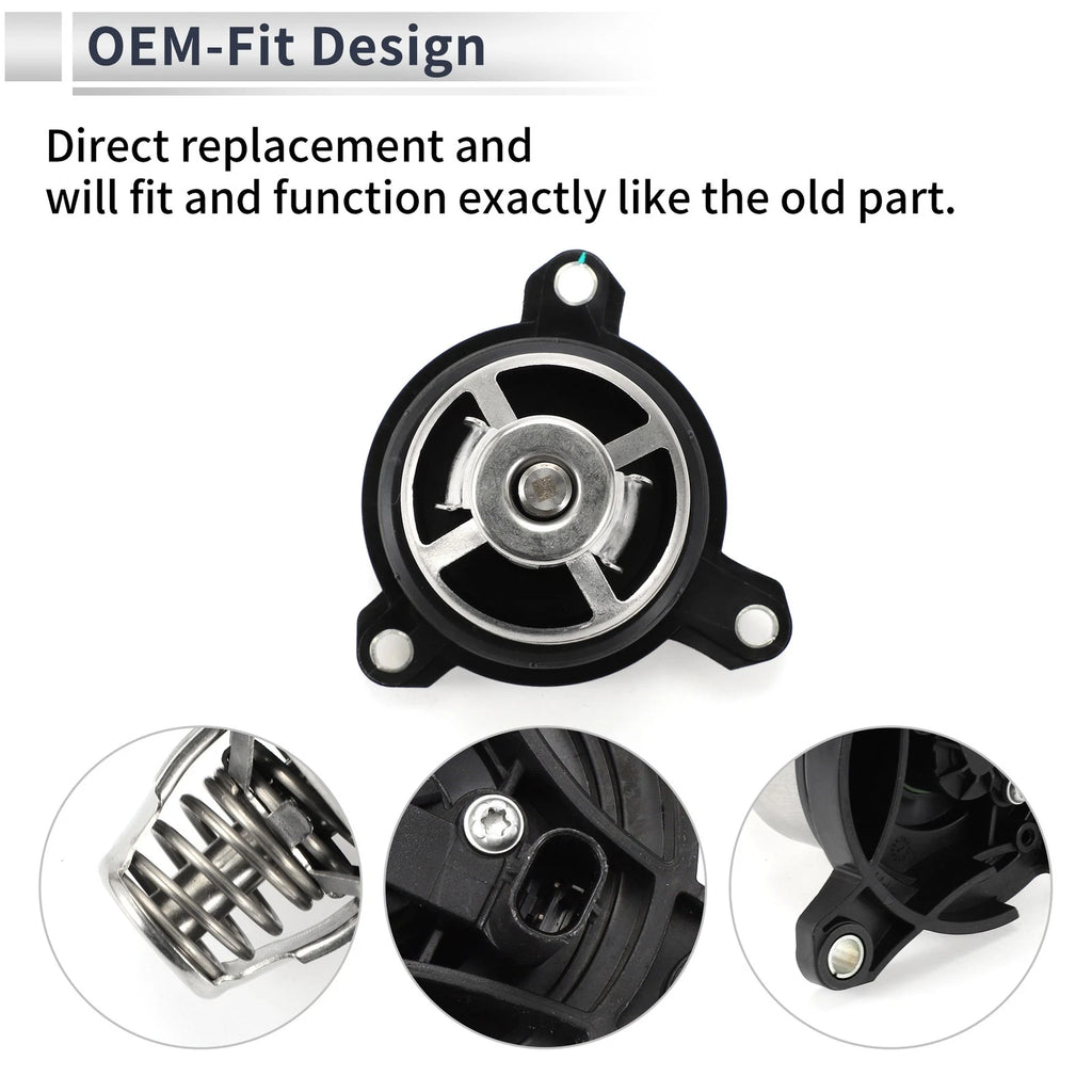 Engine Coolant Thermostat Housing Assembly for Audi A6 A7 Q8 (2019–2022)