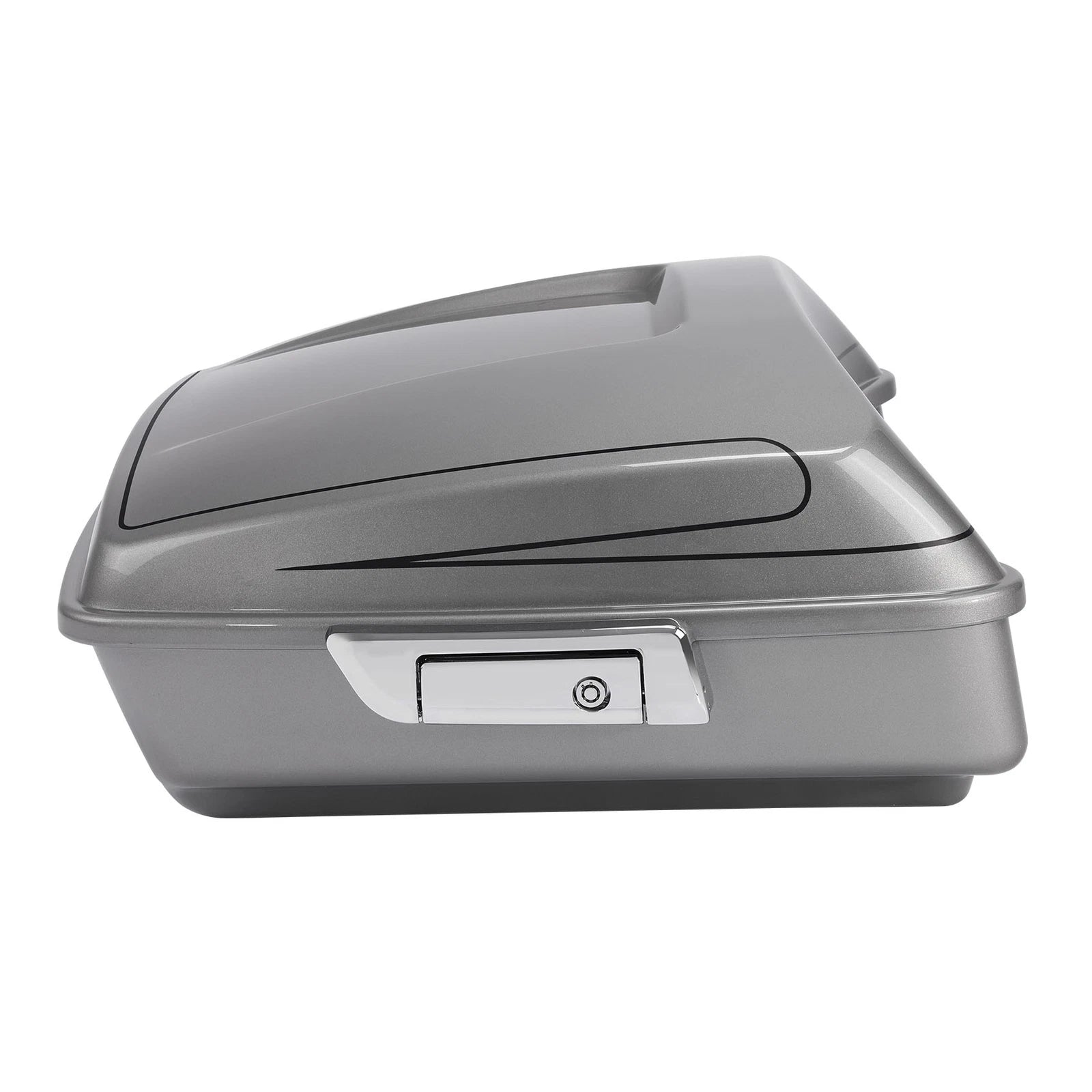 Chopped Trunk for Harley Street Road Glide (2014–2025) Dark Platinum Pinstripe