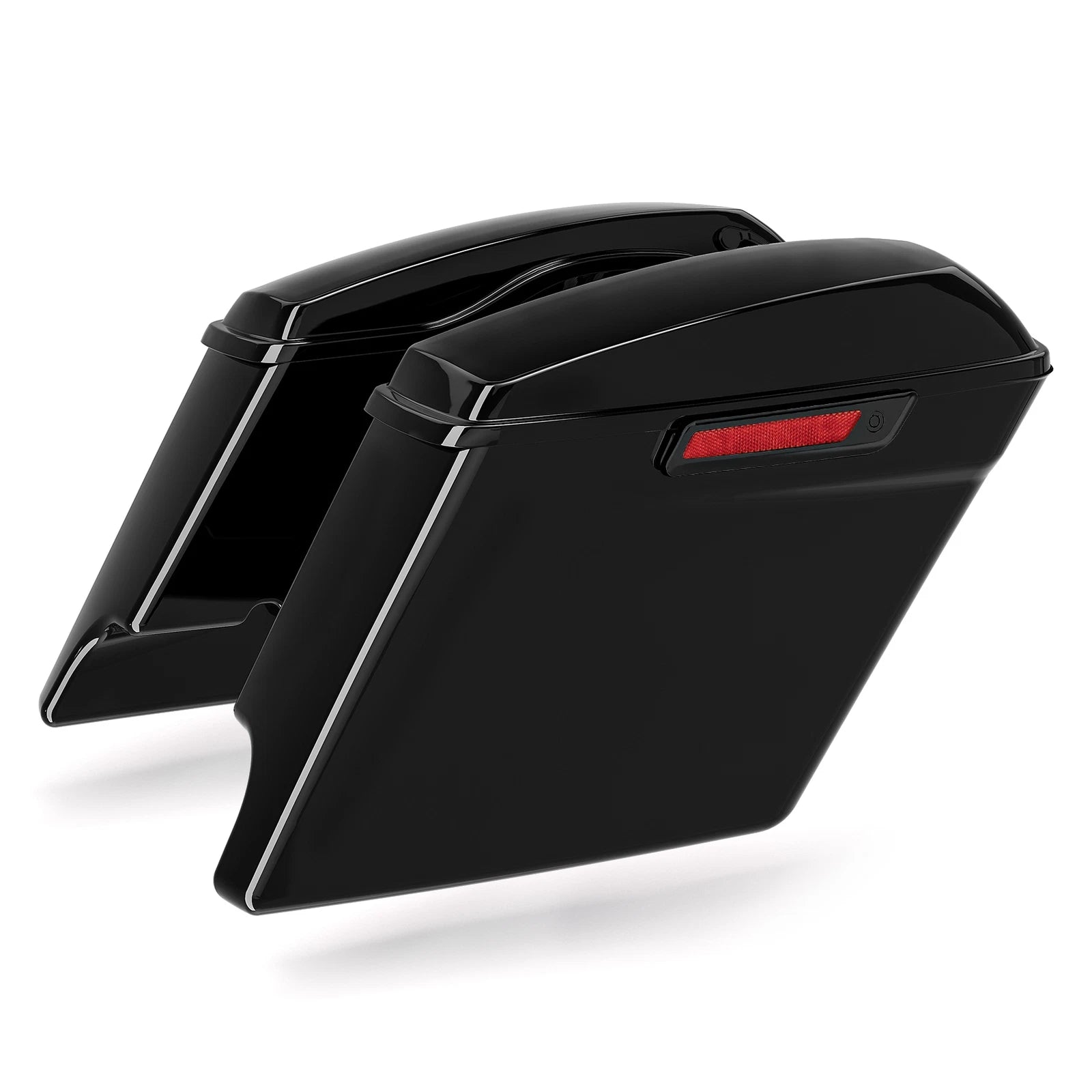5" Stretched Hard Saddlebags & Rear Fender for Harley Street Glide (2009–2013)
