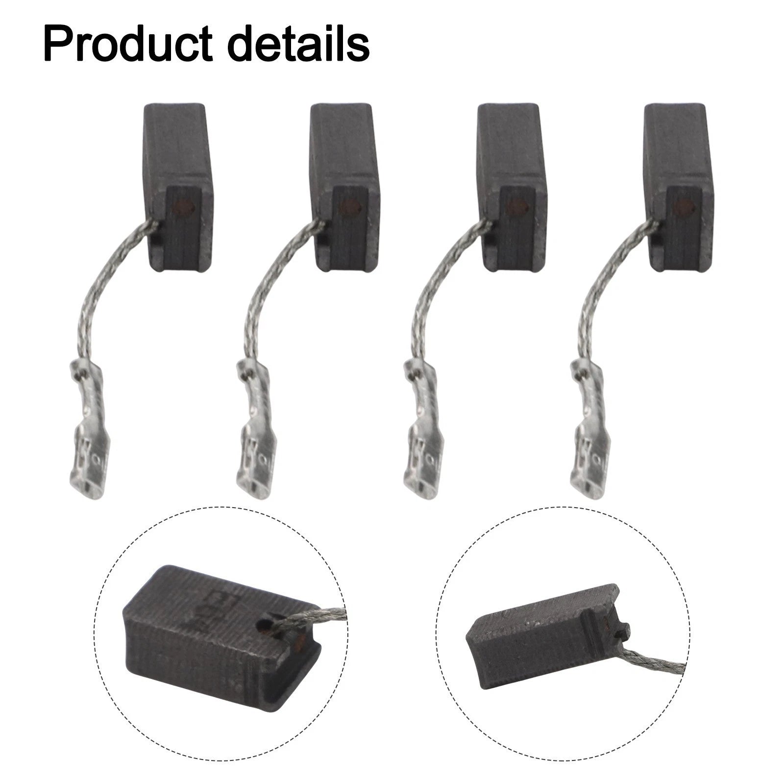 Optimal Carbon Brush with Wire and Spring for GWS12 125S/GWS12 150S