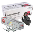 Hitachi Ignition Coil & NGK 6 Laser Iridium Spark Plugs Kit for Buick Chevy