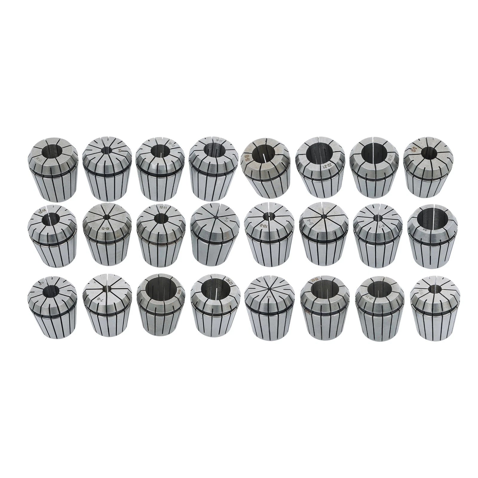 24PC Collet Set for Milling Machines (ER40)