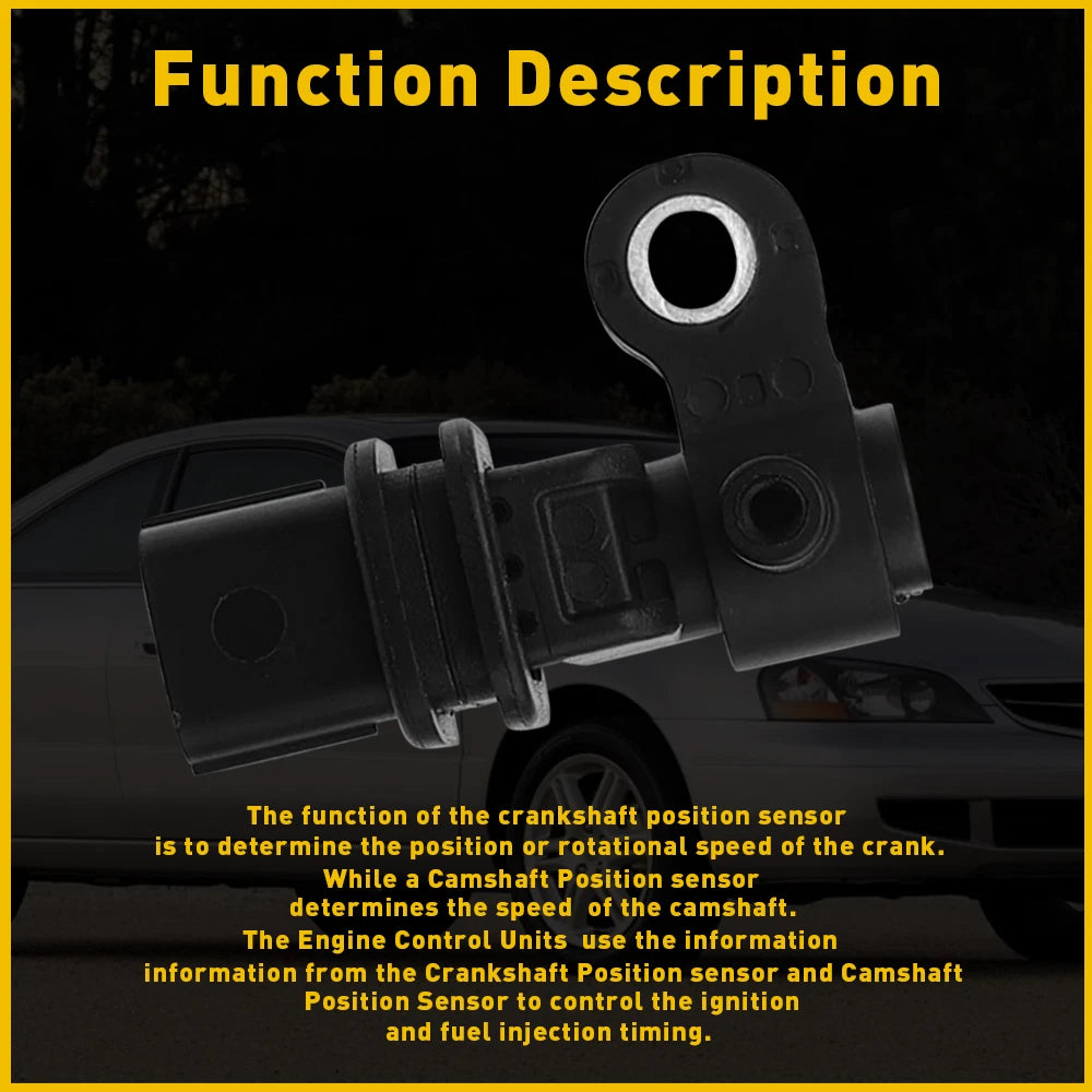 Crankshaft Position Sensor for Honda Civic (2001–2005), Acura EL (2001–2003)