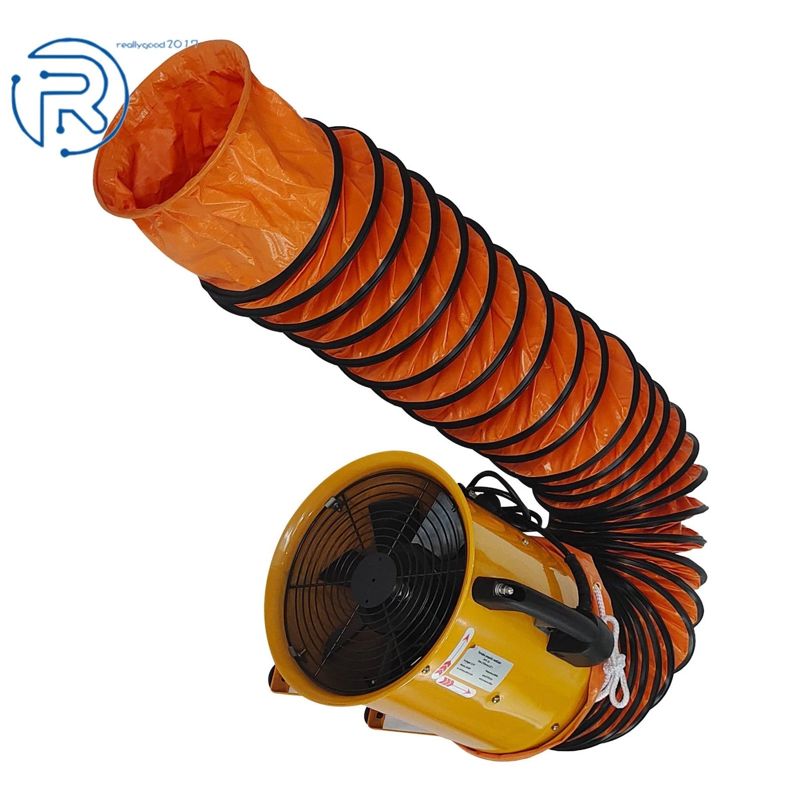 Ventilator Duct Hose for Portable Exhaust Fan Blower (12'' 16FT)