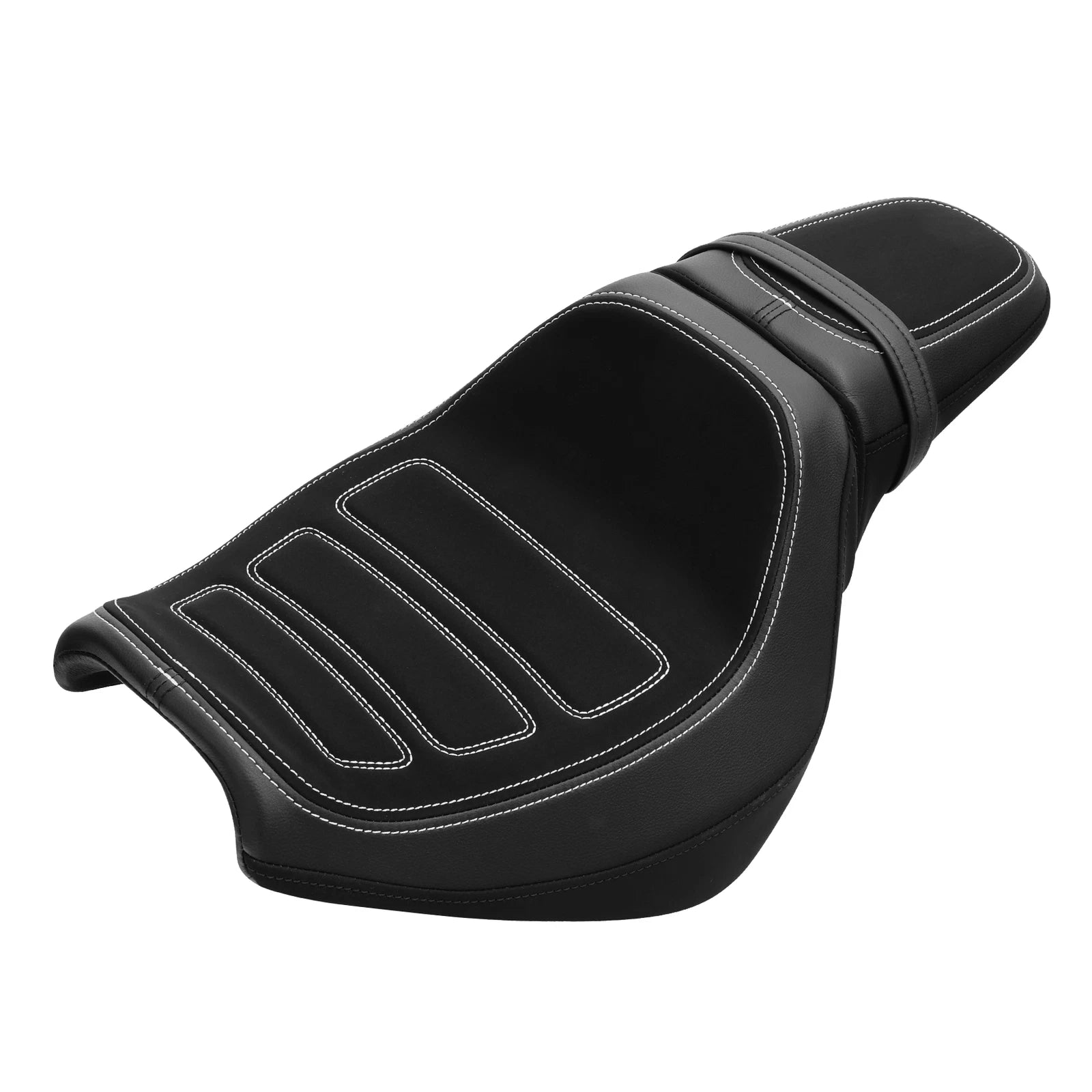 Driver Passenger Seat for Harley Fat Bob FXFB FXFBS (2018–2023) Black