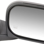 Right Side Door Mirror for Dodge Dakota (2005–2011) OE Style, Powered, Heated