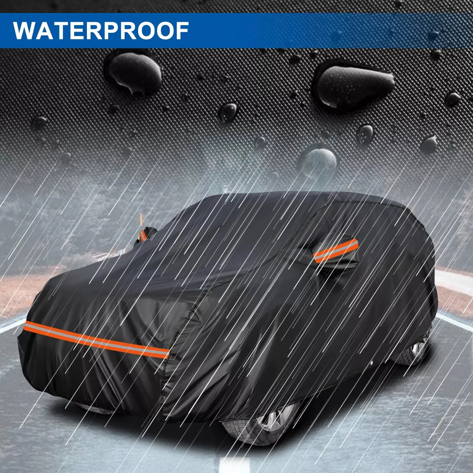 6-Layer Waterproof Car Cover for Jeep Grand Cherokee