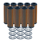Set of 9 Engine Oil Filters for Mercedes-Benz W204 C204 R172 (1.8L L4)