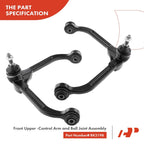 8x Front Control Arm Tie Rod Ball Joint for Jeep Liberty (2002-2004)