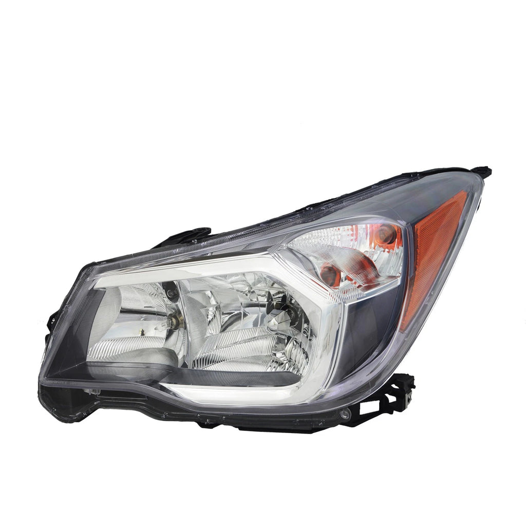 Headlight Assembly Driver Side Replacement Halogen Gray for Toyota Corolla (2014–2019)