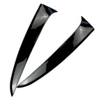 Black Rear Window Spoiler Side Wing Trim Cover for Kia Sportage R (2011–2015)