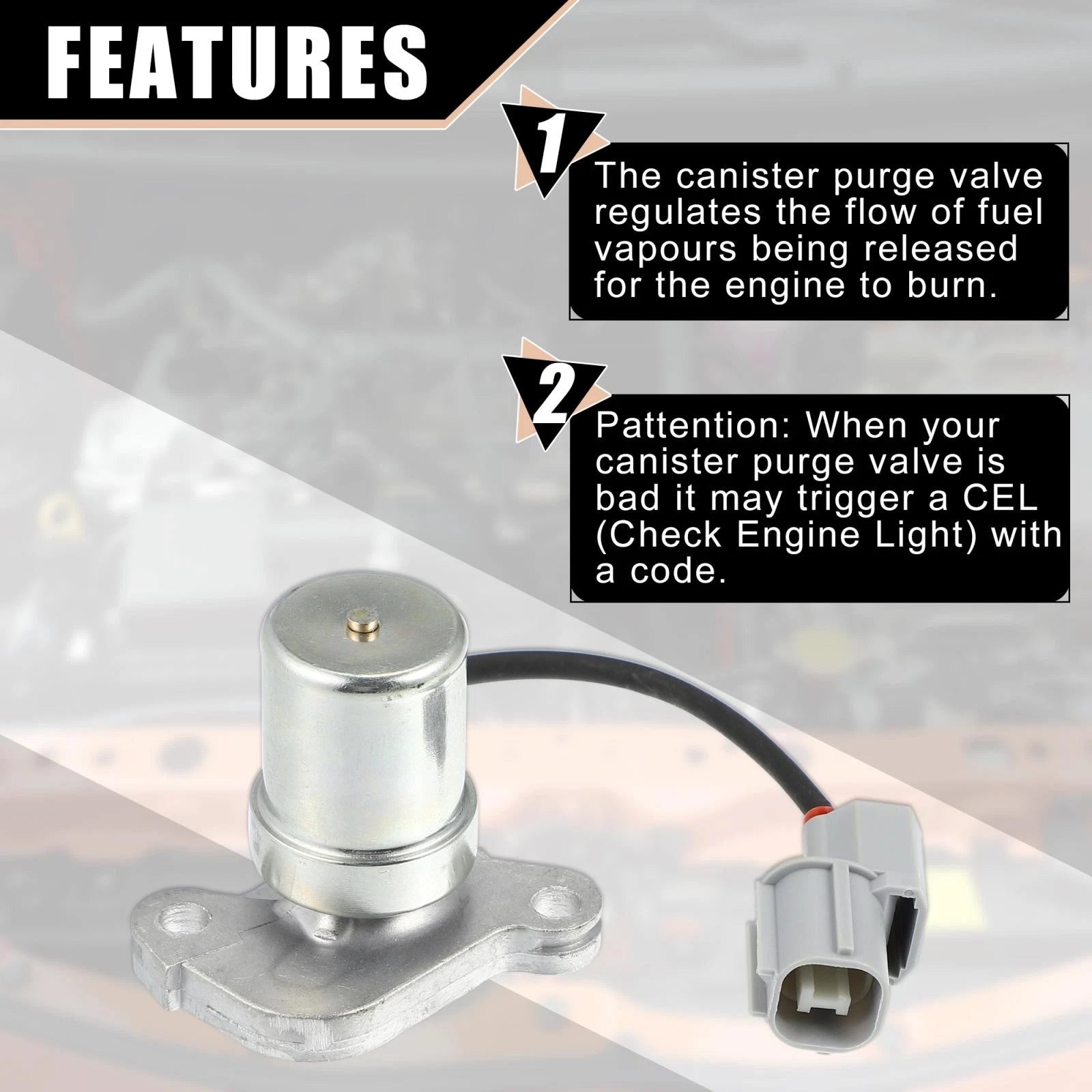 Engine Variable Timing Solenoid 36171-P8E-A0 for Honda Accord Pilot (2003–2008)