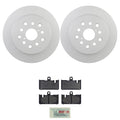 Bosch Rear Disc Brake Rotors & Ceramic Brake Pads Kit for Lexus LS430 (2001–2006)