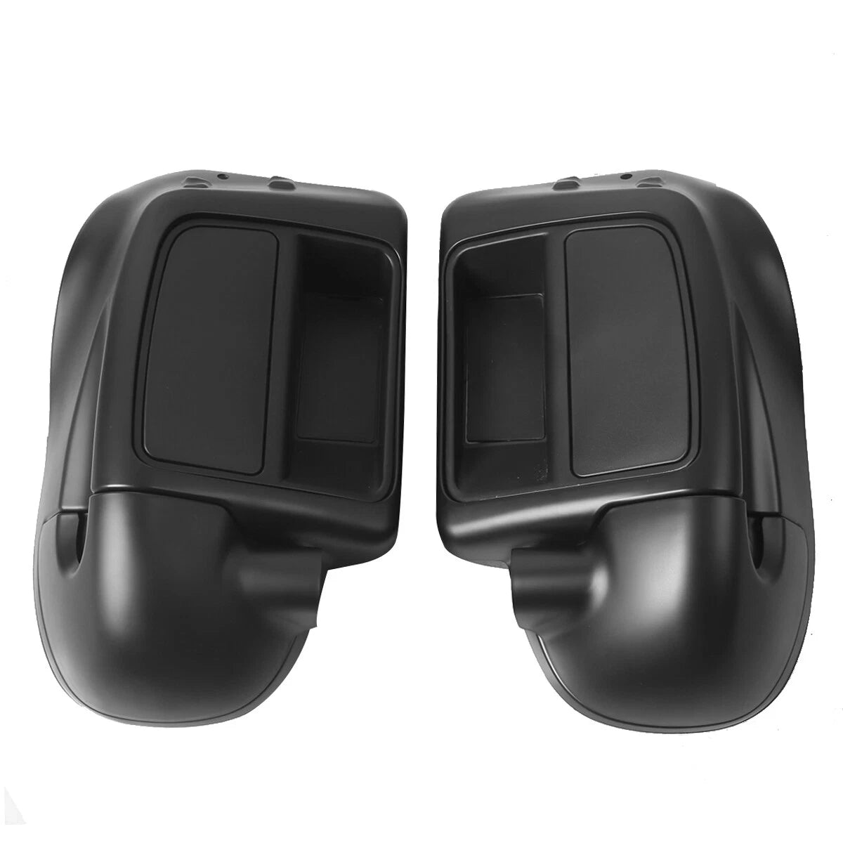 Matte Black Lower Vented Fairings for Harley Touring Street Glide (2014–2023)