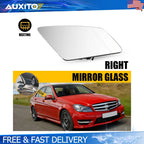 Heated Mirror Glass for Benz E350 E250 Right Side with Blind Spot (YYYY–YYYY)