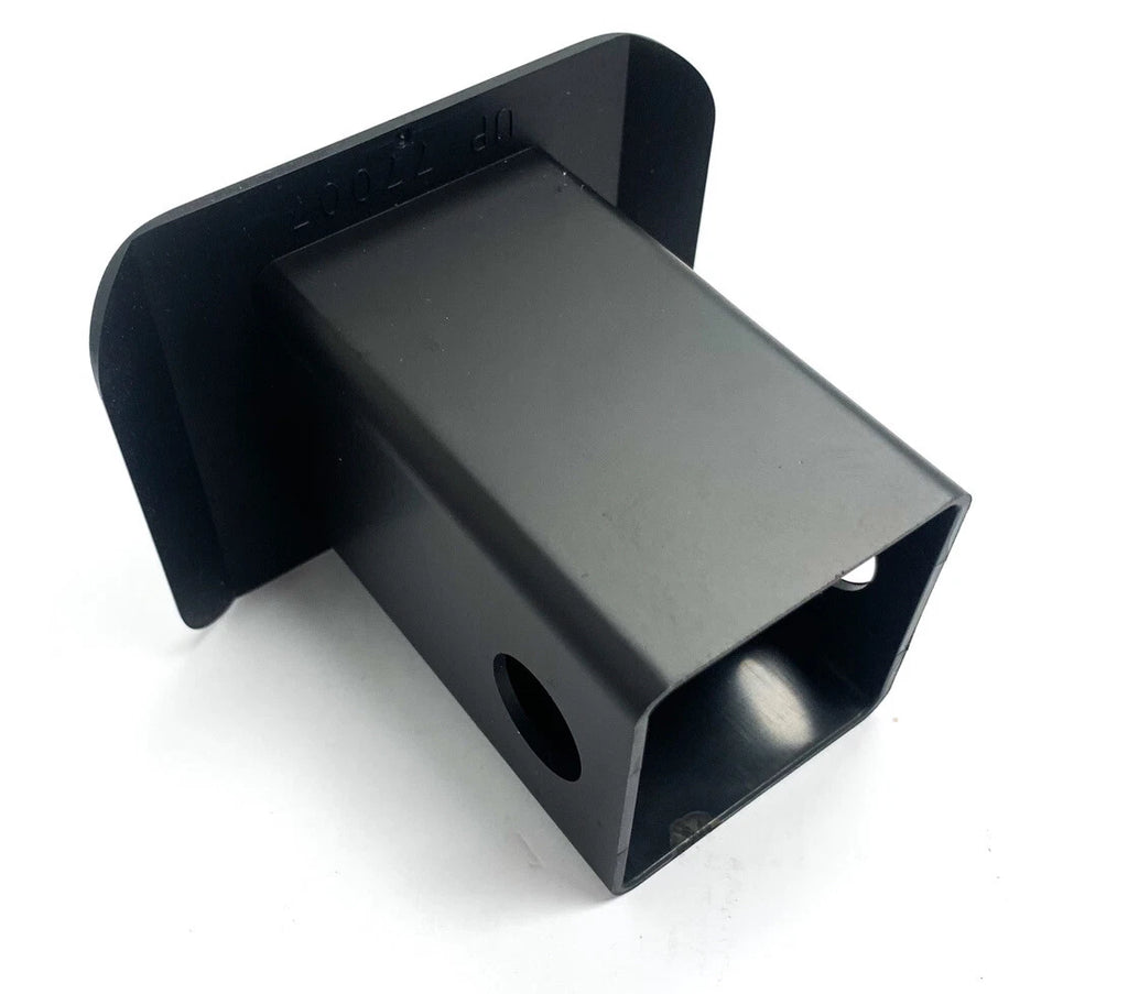 Trailer Hitch Plug Cover Black Plastic for 2 Inch Receiver (Universal)