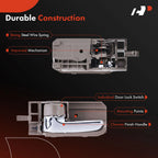 Front Left Plastic Interior Door Handle for Toyota Corolla (2014-2016)
