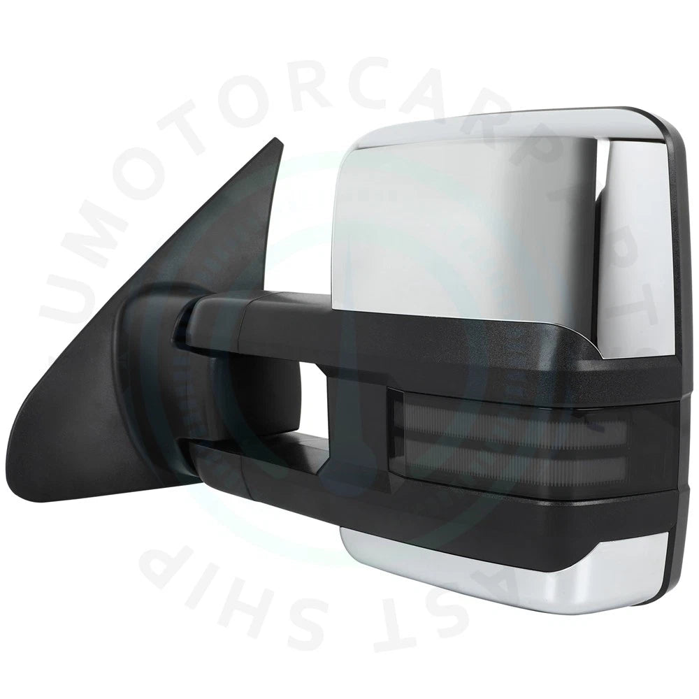 Front Power Heated Tow Mirrors with Dynamic Signal Light for Toyota Tundra (2007–2017)